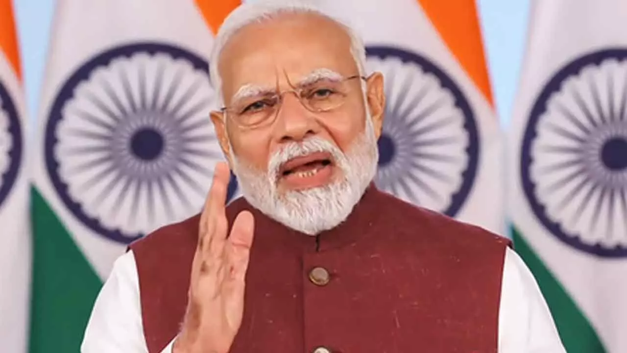 Prime Minister Narendra Modi delivers a powerful message, highlighting Indias resolute stance against terrorism and warning Pakistan of consequences for harboring terror networks.