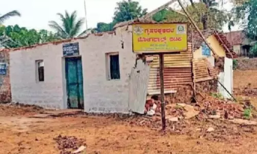 Home guards risk lives in dilapidated office