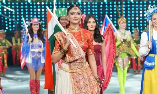 Gaurang Shah weaves heritage for Miss India Nandini Gupta at Miss World 2025