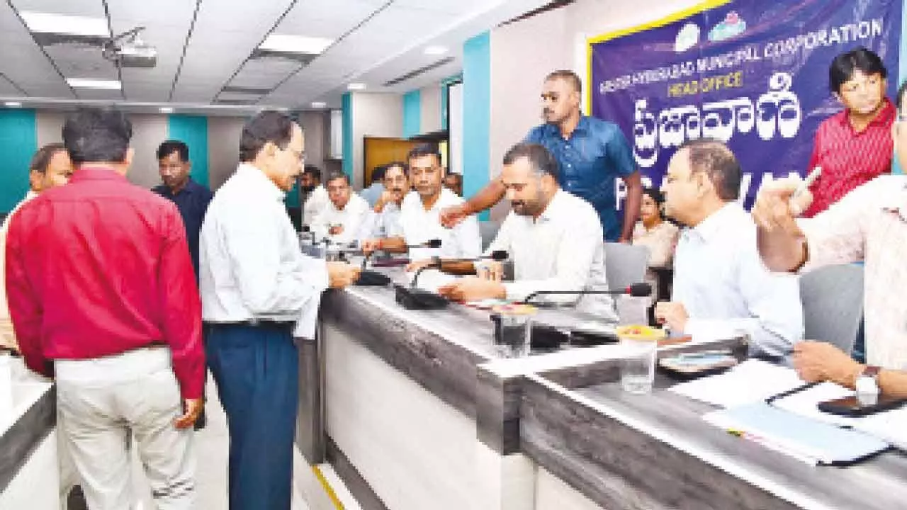 Civic body receives 173 applications in Prajavani Civic body receives 173 applications in Prajavani