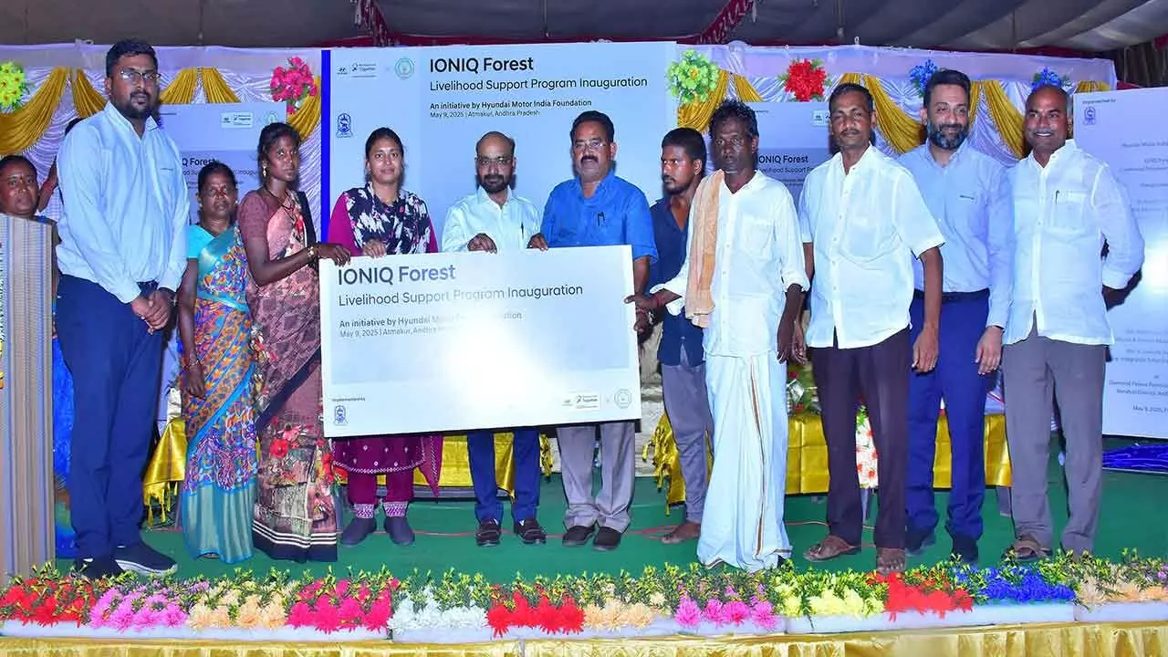 Progress for Humanity: Hyundai Motor India Foundation expands ‘Hyundai IONIQ Forest’ Agroforestry initiative empowering 115 Chenchu tribal families in Andhra Pradesh Progress for Humanity: Hyundai Motor India Foundation expands ‘Hyundai IONIQ Forest’ Agroforestry initiative empowering 115 Chenchu tribal families in Andhra Pradesh
