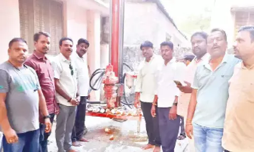 Borewell dug up at Press club