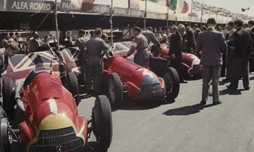 Formula 1 releases colourised footage of first race to celebrate 75th anniversary