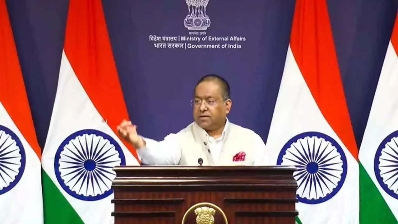 Kashmir is a bilateral issue between India and Pak: MEA Kashmir is a bilateral issue between India and Pak: MEA