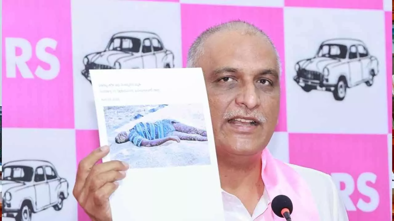 Harish Rao ready to work under KTR Harish Rao ready to work under KTR