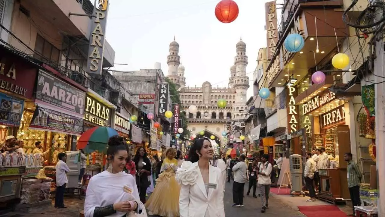 Miss World beauties bowled over by citys timeless charm and royal heritage Miss World beauties bowled over by citys timeless charm and royal heritage