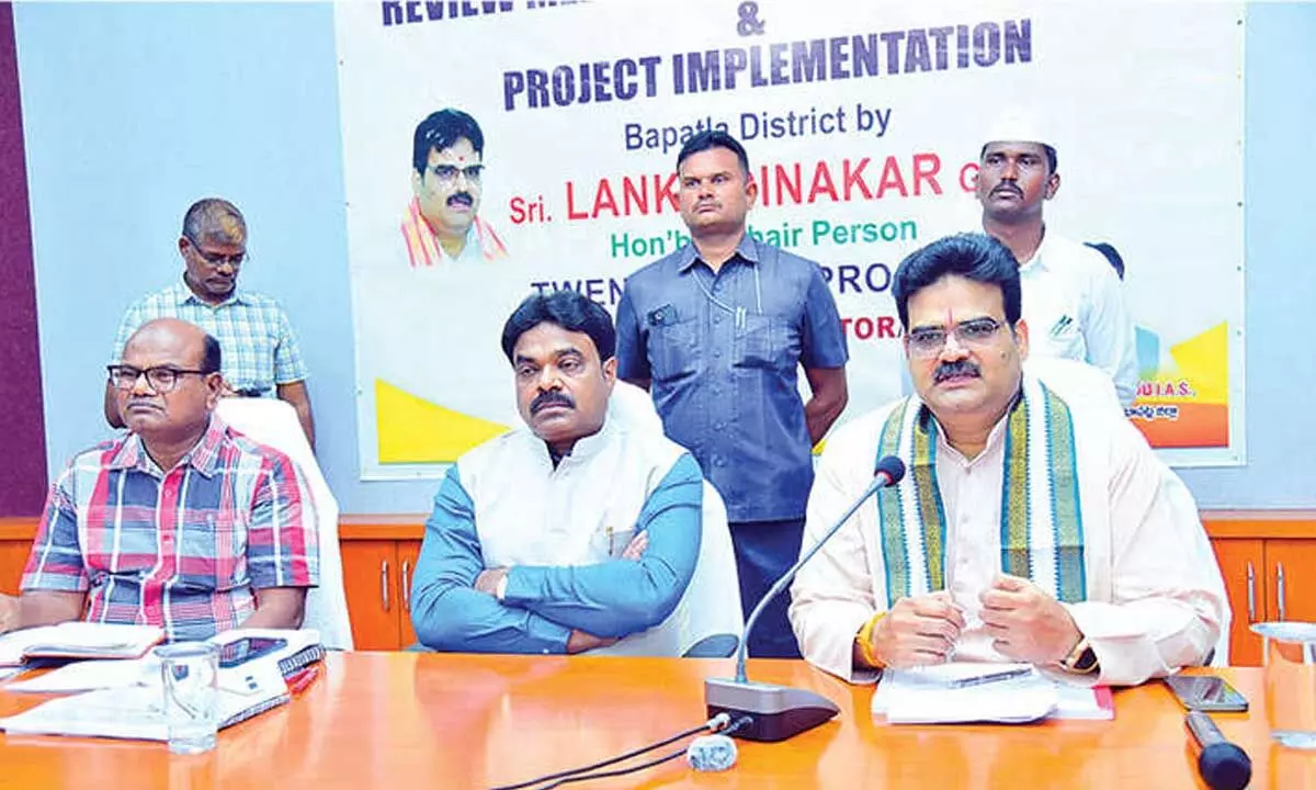 Officials told to focus on ‘Viksit Bapatla’ Officials told to focus on ‘Viksit Bapatla’