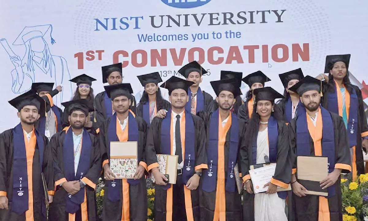 187 students awarded degrees at 1st NIST convocation