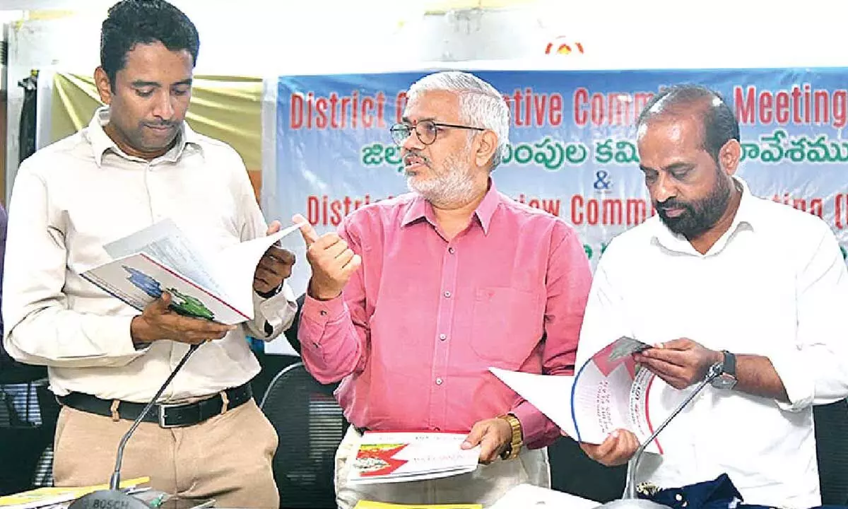 Annual credit plan unveiled with Rs 83,500 cr for NTR dist Annual credit plan unveiled with Rs 83,500 cr for NTR dist