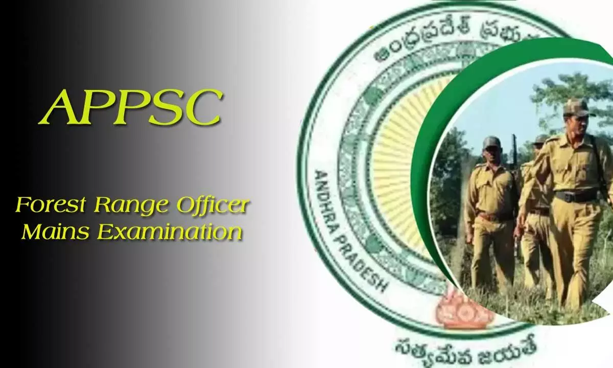 APPSC Announces Dates for Forest Range Officer Mains Examination APPSC Announces Dates for Forest Range Officer Mains Examination