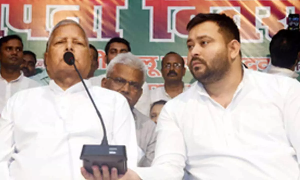 BJP releases video song targeting Lalu Prasad, Tejashwi for corruption; RJD hits back BJP releases video song targeting Lalu Prasad, Tejashwi for corruption; RJD hits back