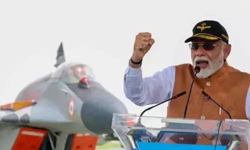 With S-400 In Backdrop… PMs salute at Adampur air base junks Pak claims