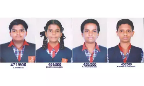 Stellar performance by Manair students in CBSE Class 10 exams