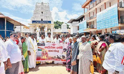Janasena’s ‘Jai Ho Bharat Vijay Yatra’ celebrates patriotism