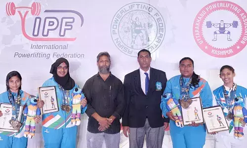KL Deemed to be University Students Lead Asian Powerlifting Championships 2025 with Multiple Gold Medals
