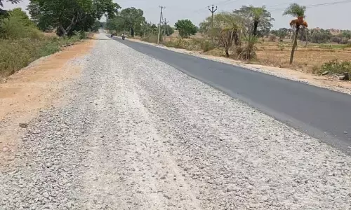 Fourteen Years and Still Unfinished: Alampur Cross to Baliger Interstate Road Stuck in Political Deadlock