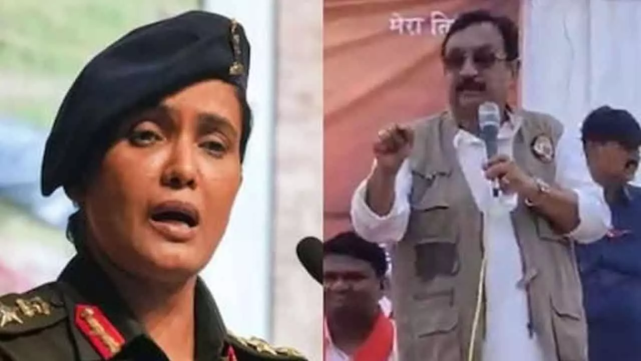 MP minister calls Col Sofiya ‘sister of terrorists’; sparks row MP minister calls Col Sofiya ‘sister of terrorists’; sparks row