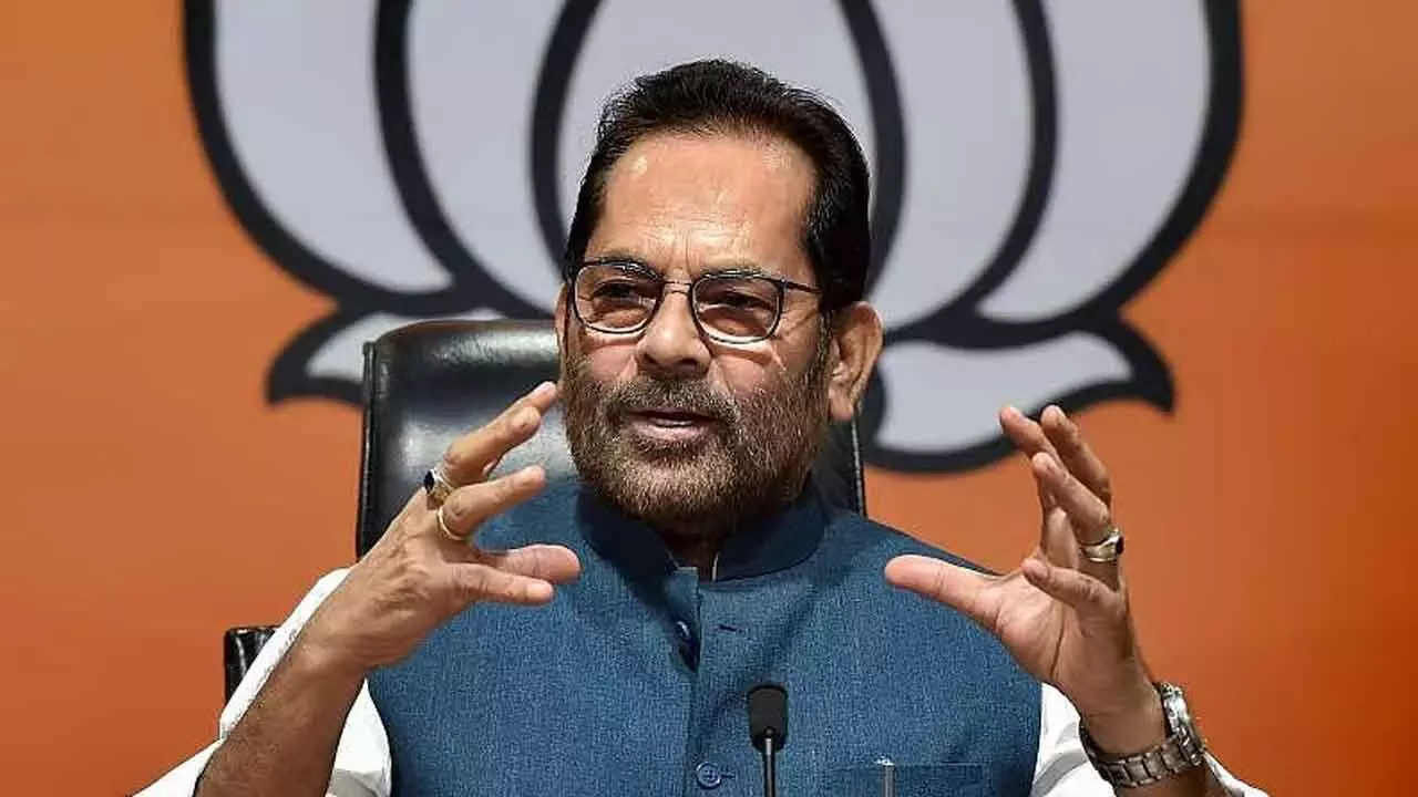 Wo bewakoof hain: Naqvi condemns BJP minister’s remark