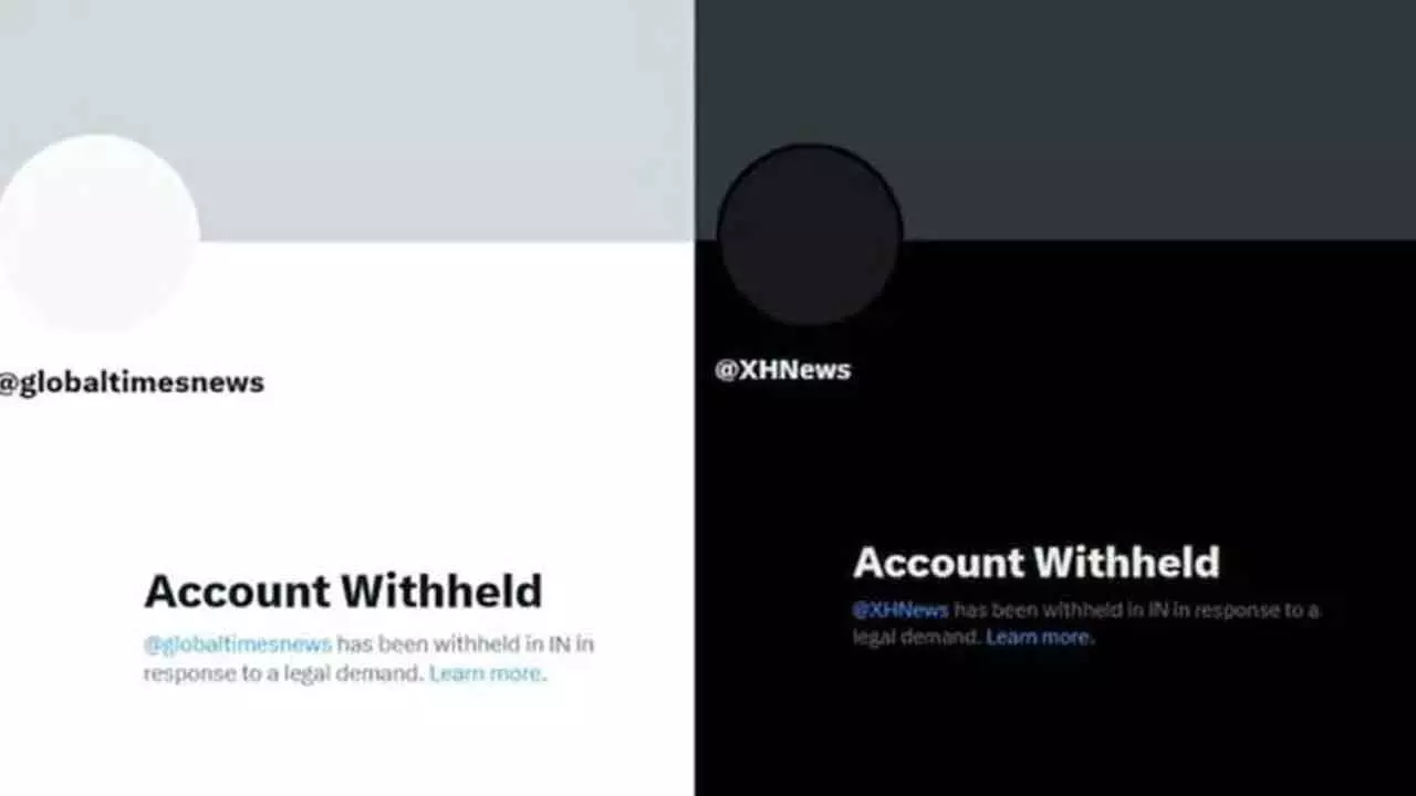 India blocks X accounts of Chinese, Turkish media India blocks X accounts of Chinese, Turkish media