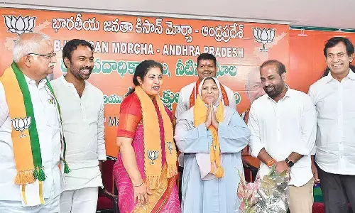 YSRCP MLC Zakia quits party, joins BJP