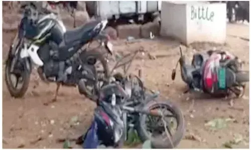 Two die as explosive goes off on bike