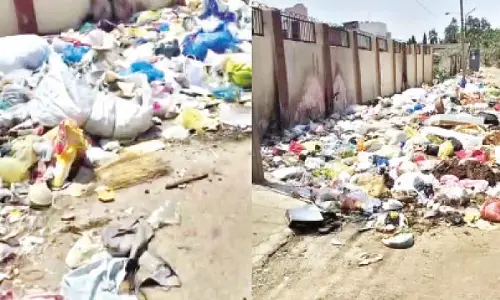 Garbage still piling up along roadsides in Hubballi- Dharwad