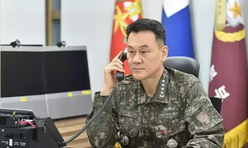 South Korean military chief inspects naval readiness, calls for deterrence against North Korea