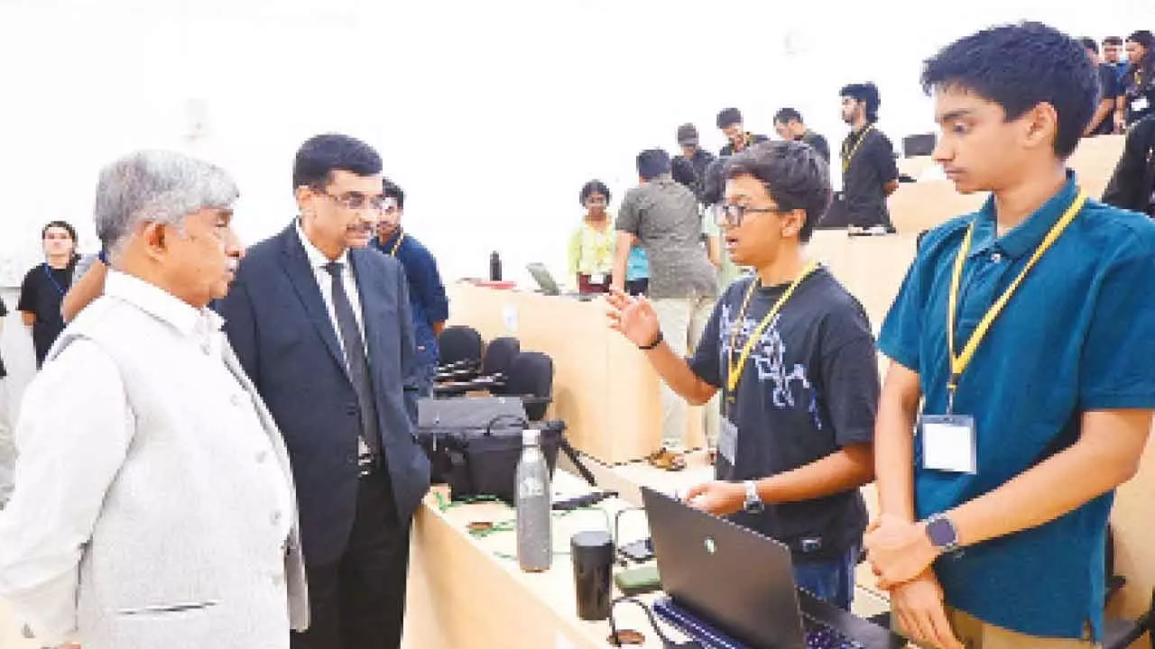 Grade IX students develop smart pothole detection system at Social Hackathon 2025 Grade IX students develop smart pothole detection system at Social Hackathon 2025