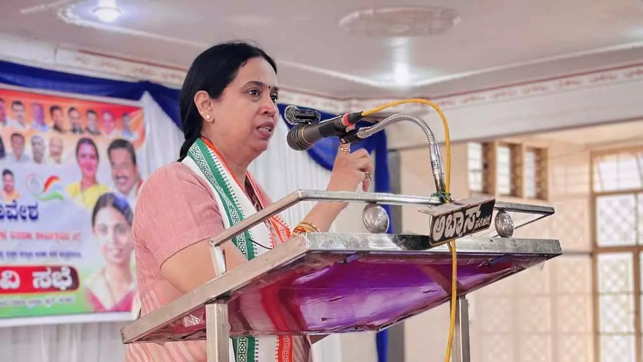 Celebrating second year of govt with pride: Lakshmi Hebbalkar Celebrating second year of govt with pride: Lakshmi Hebbalkar