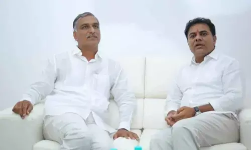 KTR, Harish meet, lay rumours to rest