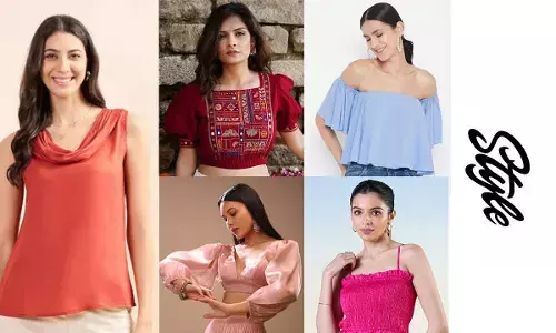 From cowl necks to strappy styles