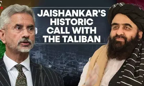 Jaishankar speaks to Taliban minister
