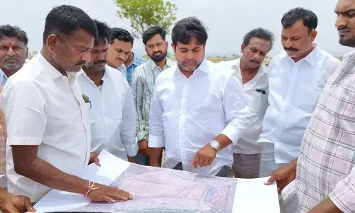 Kamalapuram MLA oversees grand Mahanadu preparations