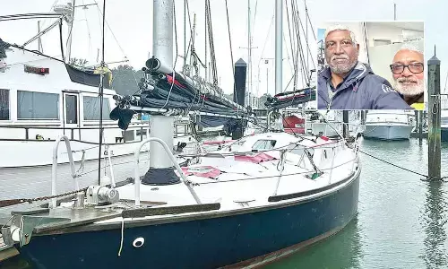 Defying their age, two Telugu veterans embark on a transoceanic voyage