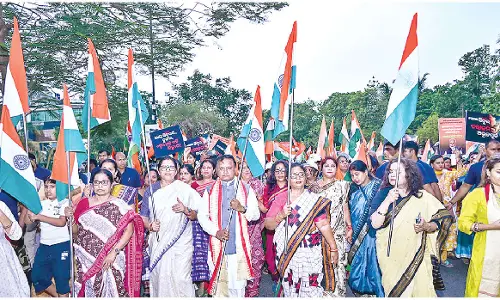 Women take out Sindoor Yatra