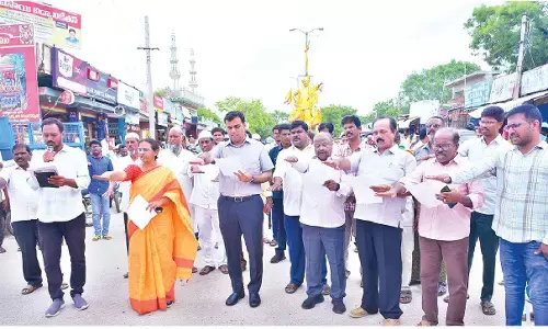 Collector stresses on cleanliness & tree plantation