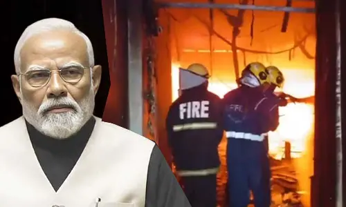 PM Modi deeply anguished over Hyderabad fire accident