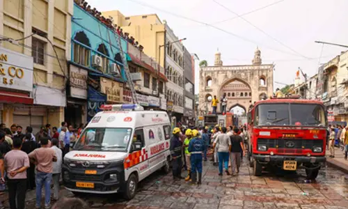 Hyderabad fire: Staircase filled with smoke blocked escape