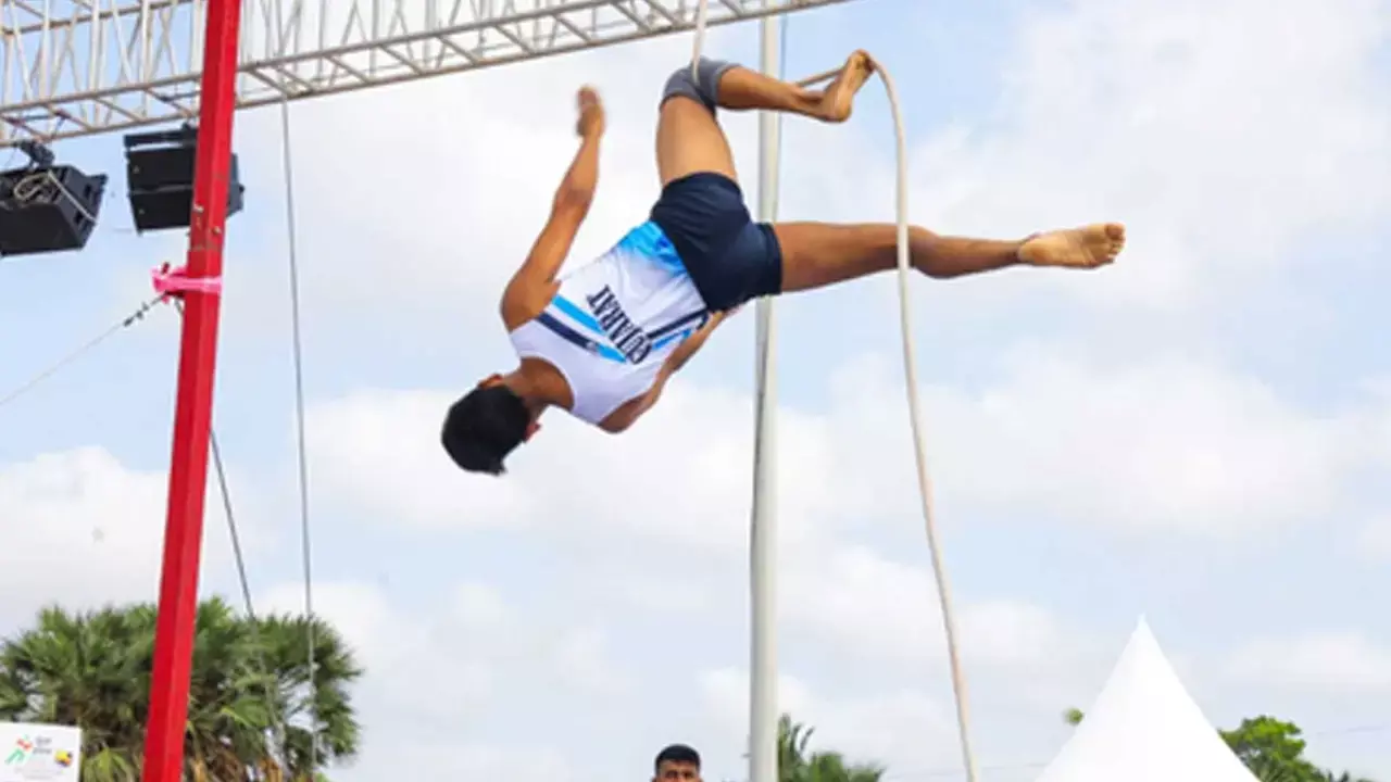 From Akhadas to the Diu beach, how mallakhamb has come a long way