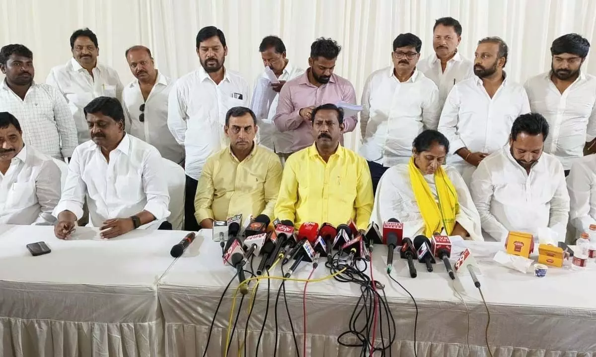TDP finalises venue for 44th Mahanadu in Kadapa TDP finalises venue for 44th Mahanadu in Kadapa