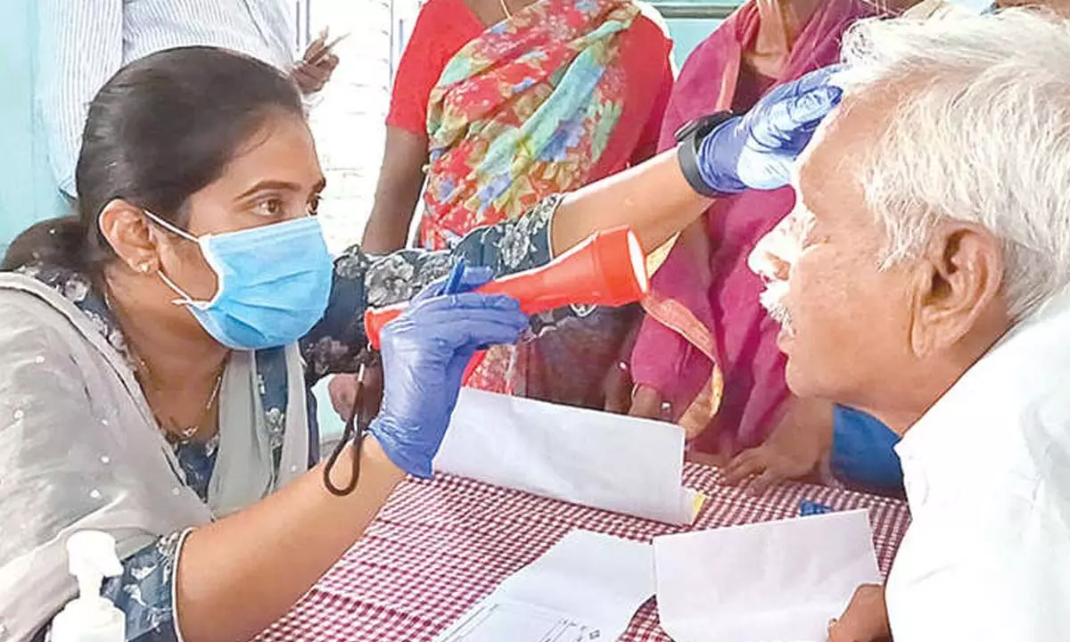 Free mega eye screening camp held Free mega eye screening camp held