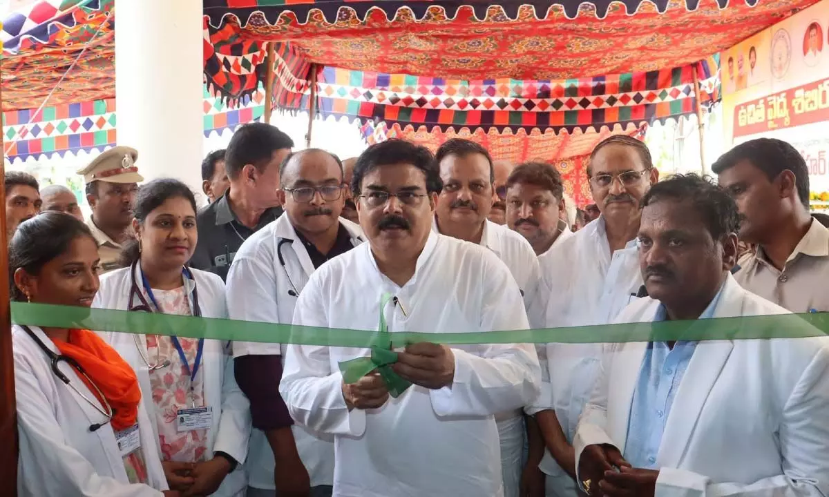 Free medical camp inaugurated Free medical camp inaugurated