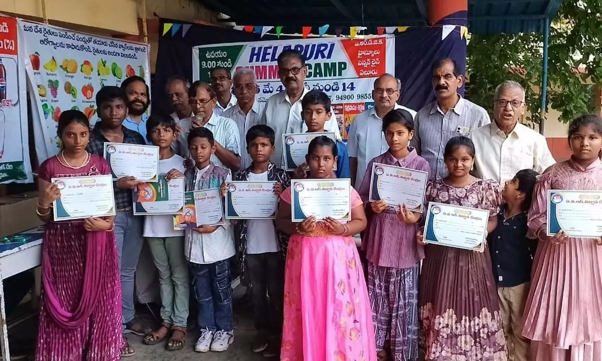 Summer camp concludes Summer camp concludes