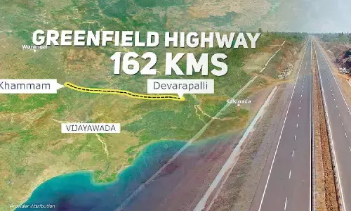 Khammam-Devarapalli highway nears finish line
