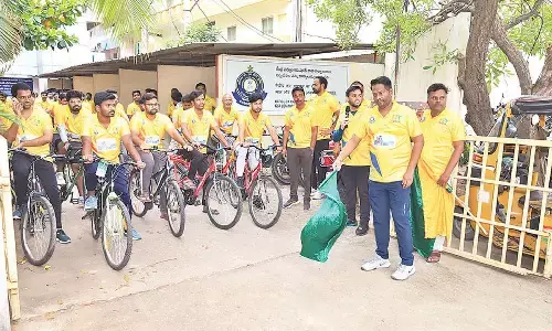 CGST office holds cyclothon as part of pre-GST day celebrations