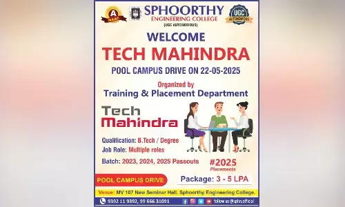 Tech Mahindra Pool Campus Placement Drive Atsphoorthy Engineering College