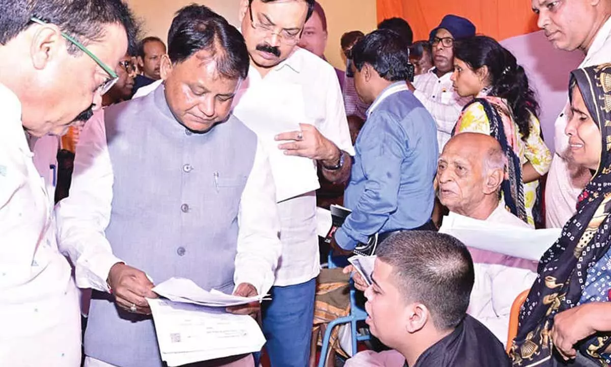 85 pc grievances resolved, says Majhi 85 pc grievances resolved, says Majhi