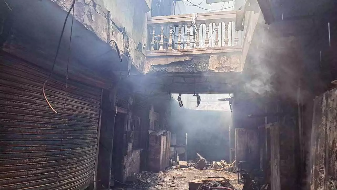 Illegal tapping into electricity led to Gulzar Houz fire incident