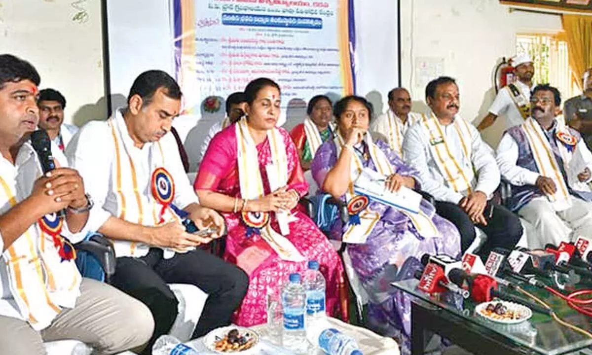 Foundation laid for new building in CP Brown Language Centre