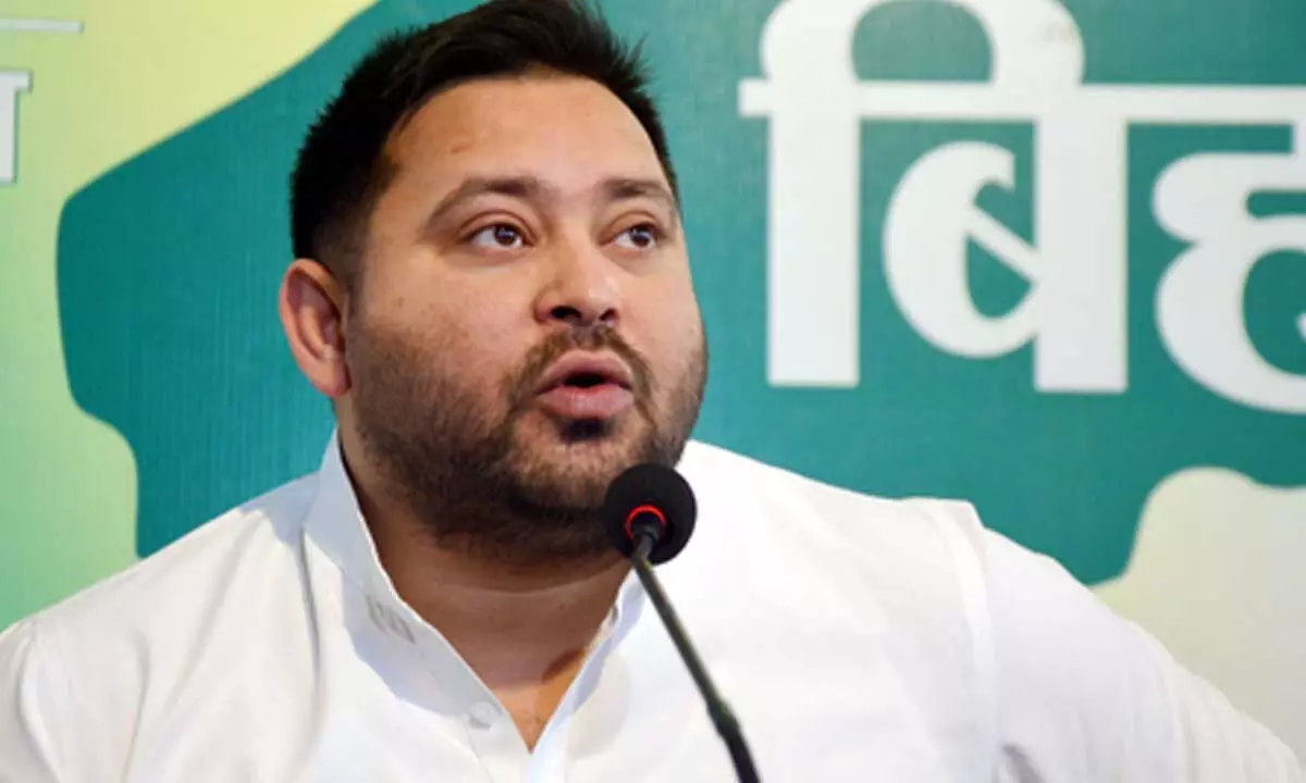 Tejashwi writes to Amit Shah seeking equal honour, benefits for paramilitary forces